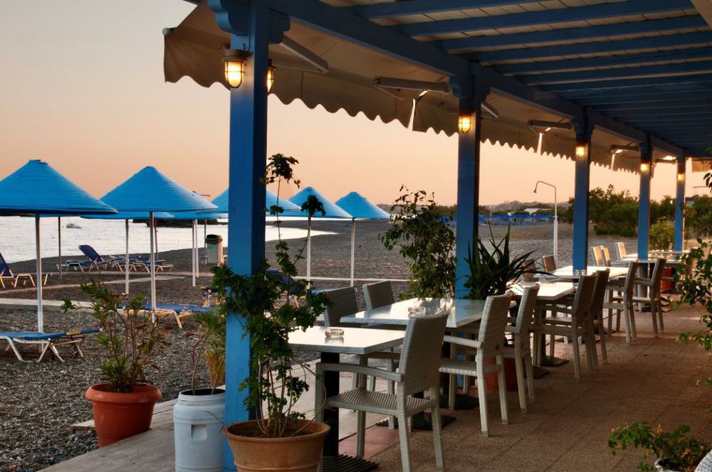 Coriva Beach Hotel & Bungalows Koutsounari Restaurant bilde